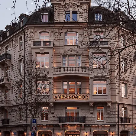Hotell Small Luxury Ambassador Zürich