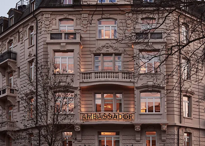 Hotell Small Luxury Ambassador Zürich